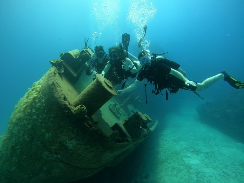 Scuba Kevin Tom USS Kittiwake