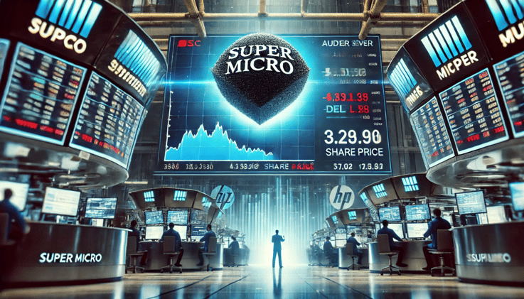 Super Micro Stock Plunges After Auditor Resignation AI Rivals Surge