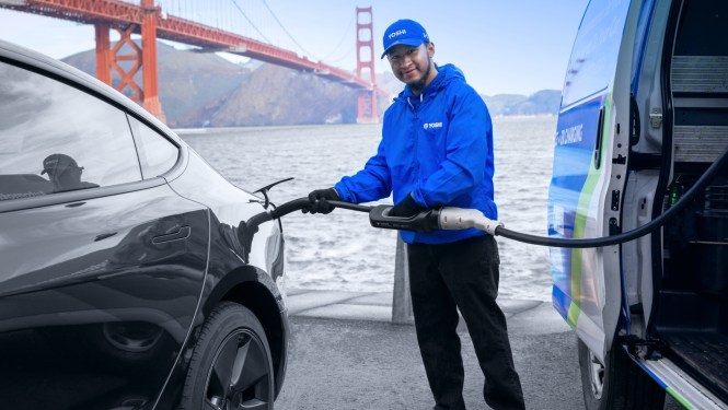 Yoshi Mobility EV charging