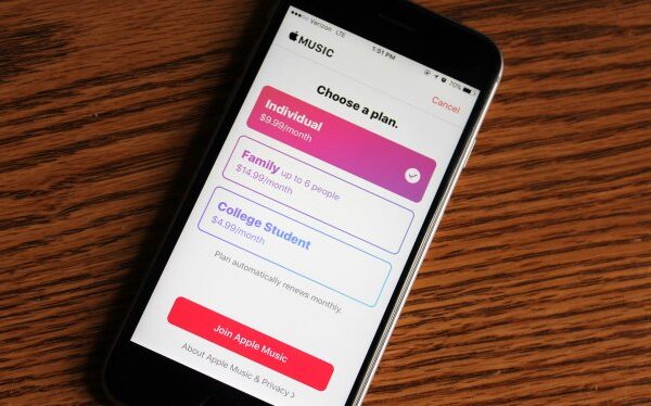 apple music signup ios